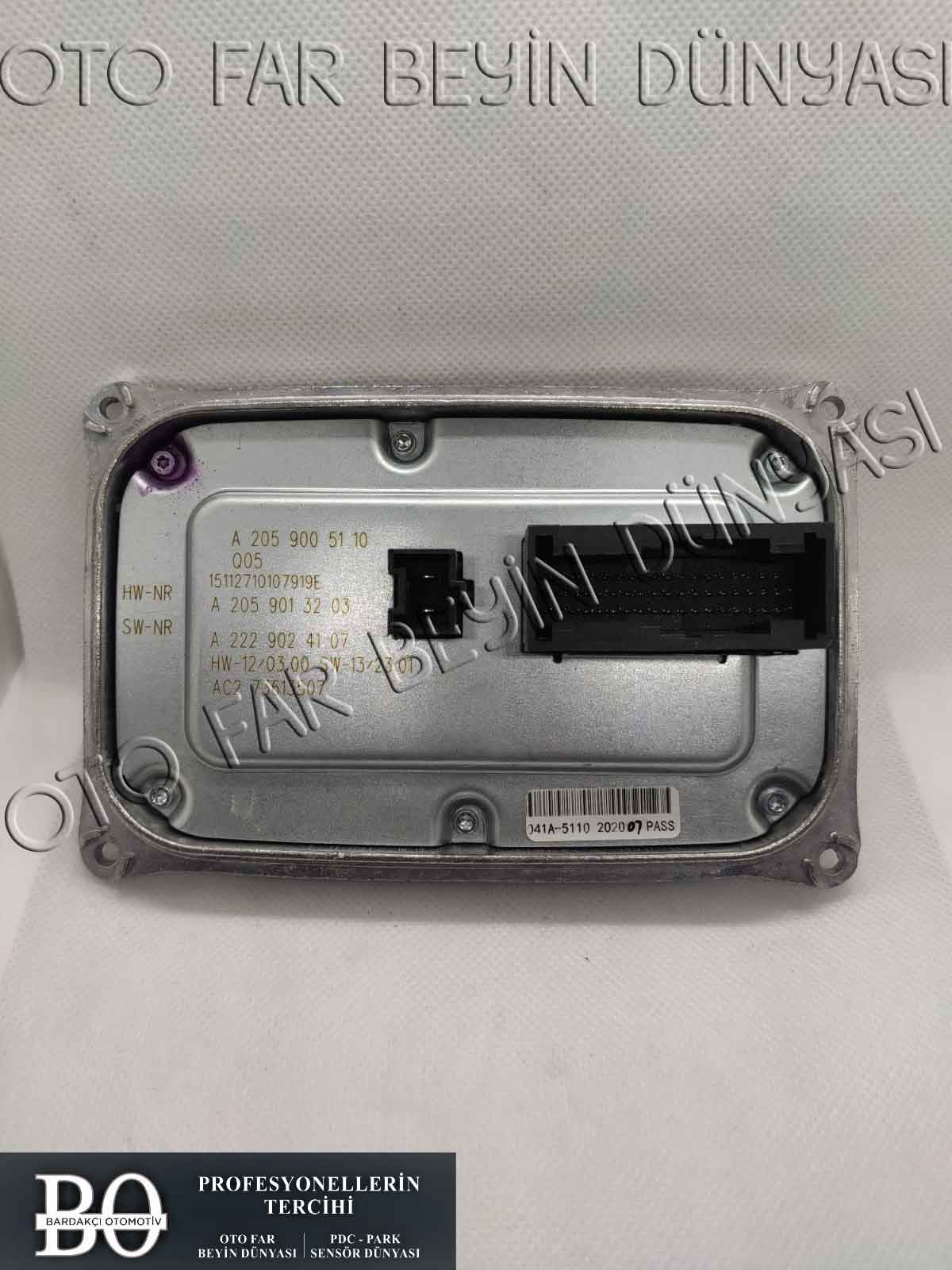 OEM A205 900 51 10 A2059013203 A2229024107 MERCEDES LED FAR BEYNİ C CL S W205 SINIFI