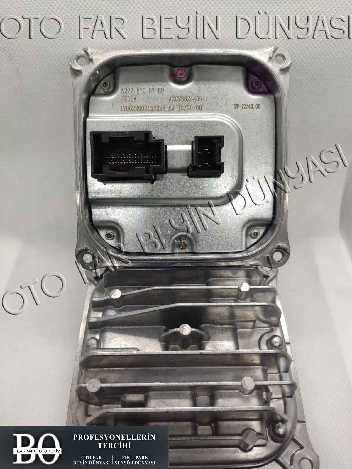 OEM A 222 870 07 89  W205-W212-W222 MERCEDES SINIFI  C CLS E GL GLE ML S