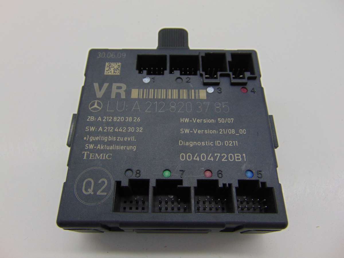 A2128203785  MERCEDES-BENZ E W212 SA KAPI KONTROL UNITESI BEYNI