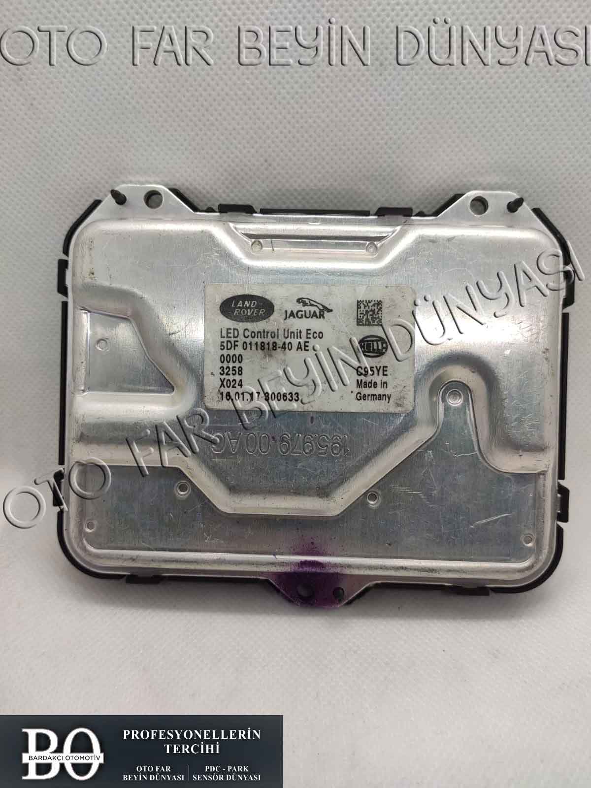 OEM 5DF-011818-40 AE  LAND ROVER JAGUAR XF LED FAR BEYNİ Kontrol Ünitesi