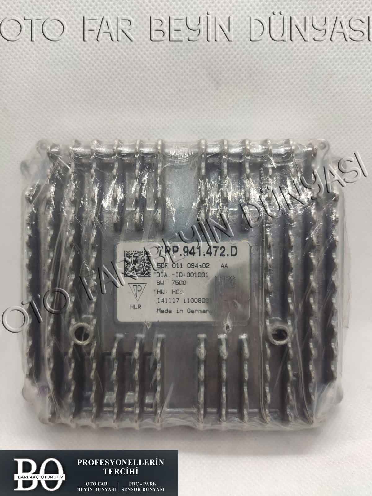 OEM 7PP 941 472 D  PORSCHE PANAMERA AUD A3 - A6 - A 7 - A8 - Tt - XENON FAR BEYN