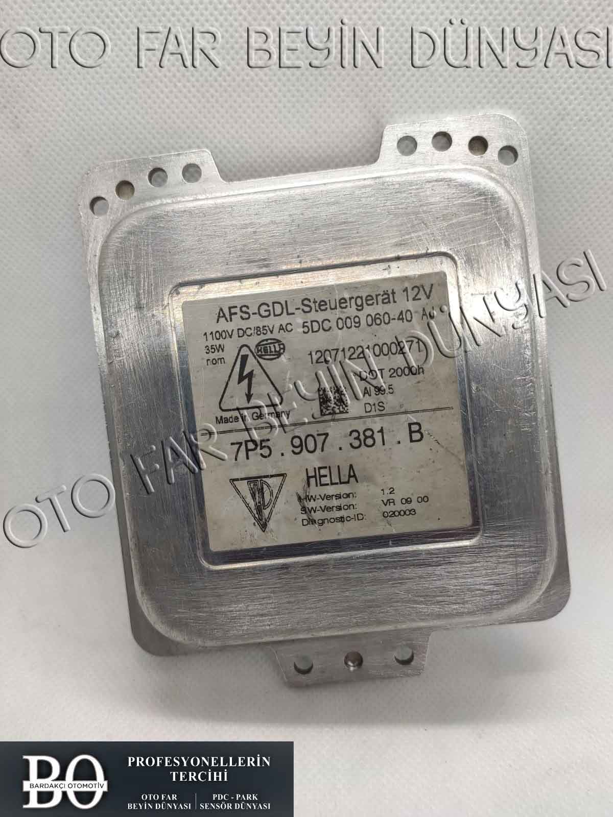 OEM 7P5 907 381 B PORSCHE CAYENNE XENON FAR BEYN