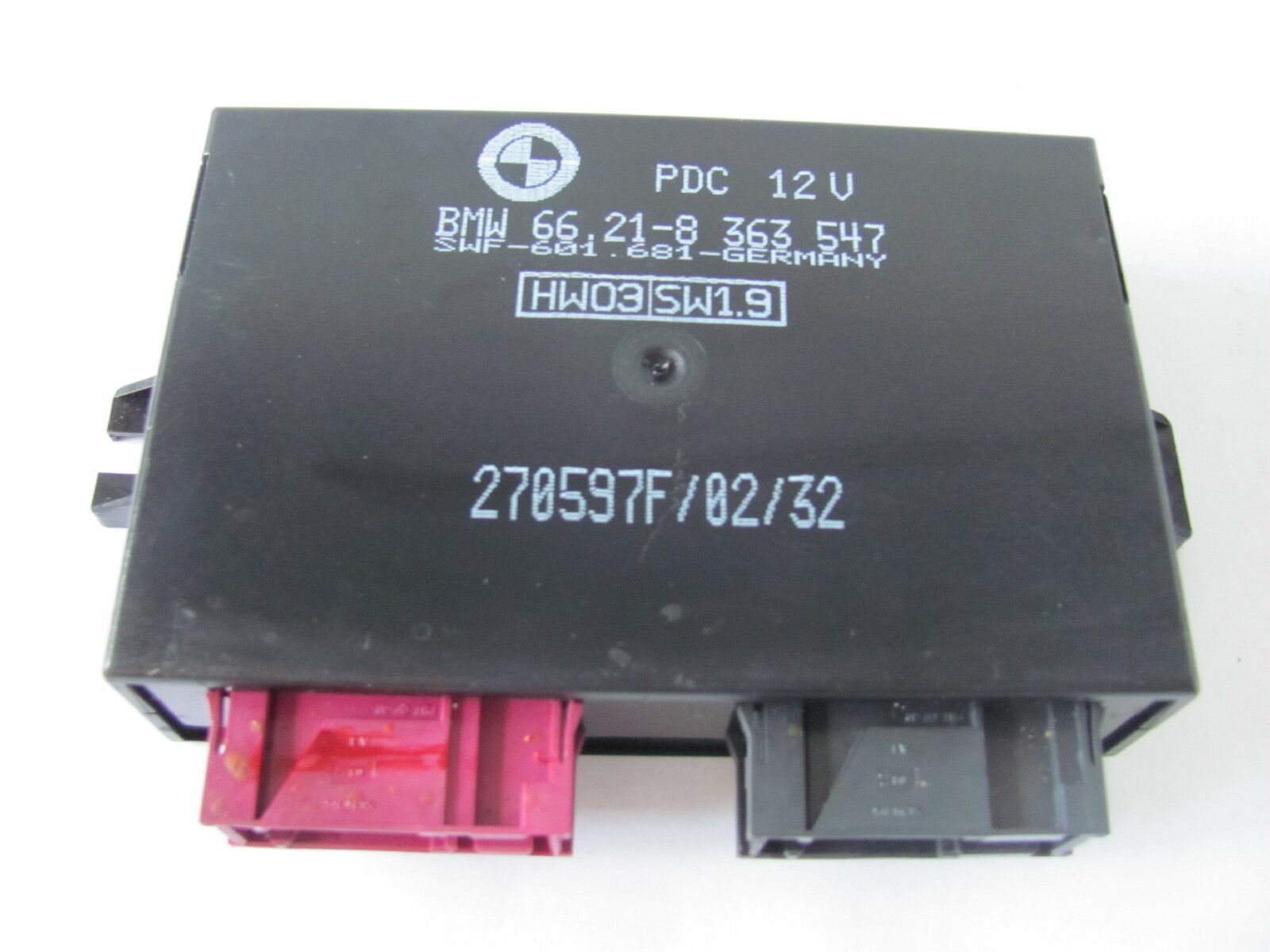 OEM BMW 66218363547 PDC BEYNI