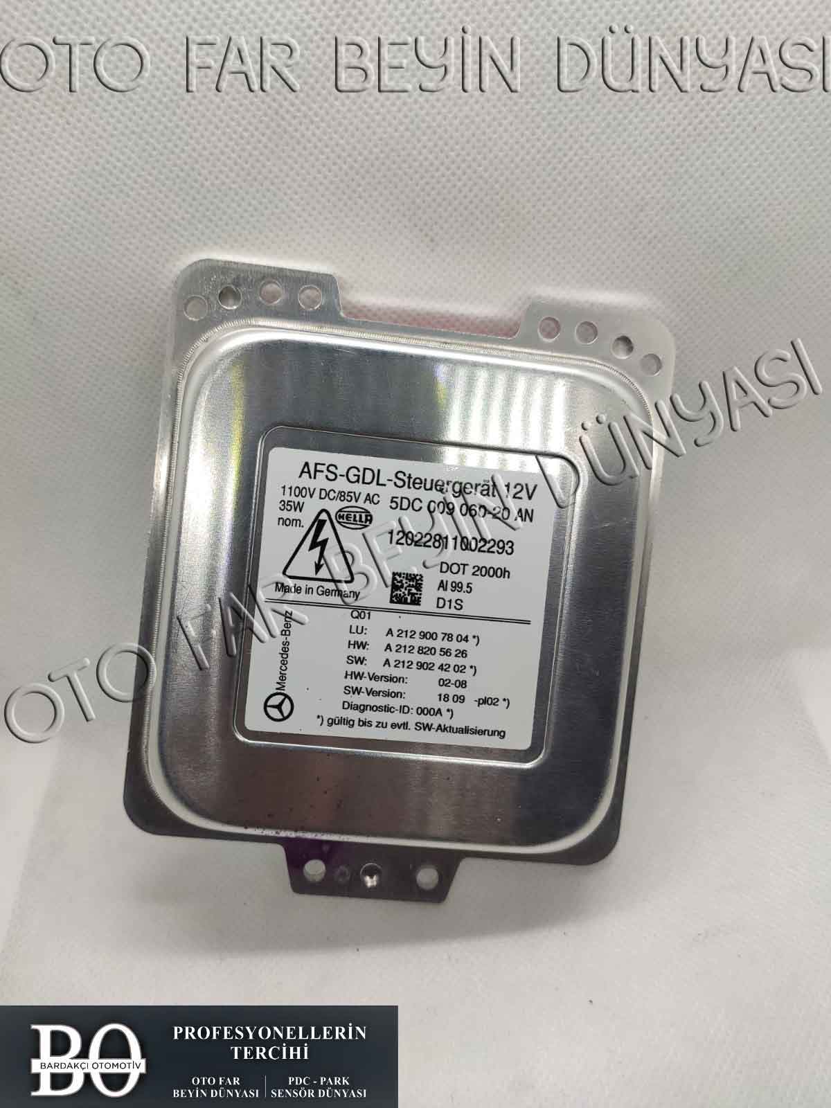 OEM  5DC 009 060 - 20 W207-W212 A 212 900 78 04 MERCEDES XENON FAR BEYN